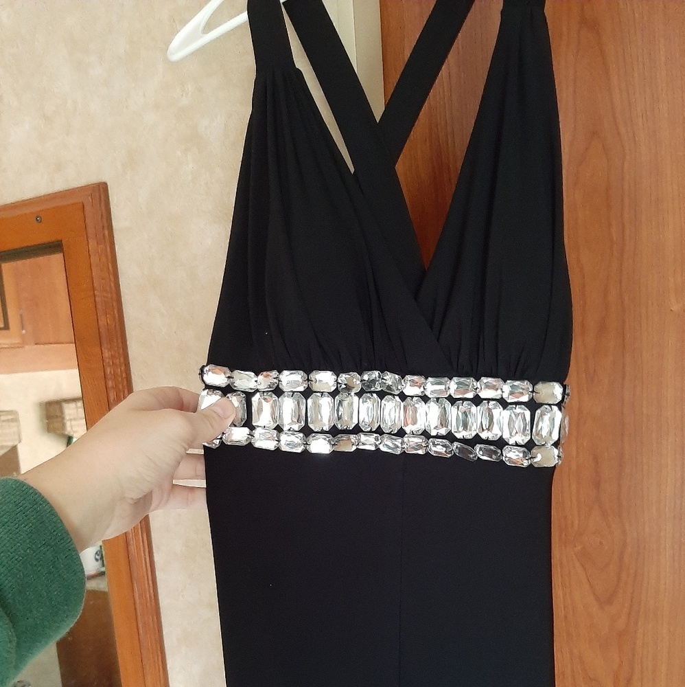 Formal black dress